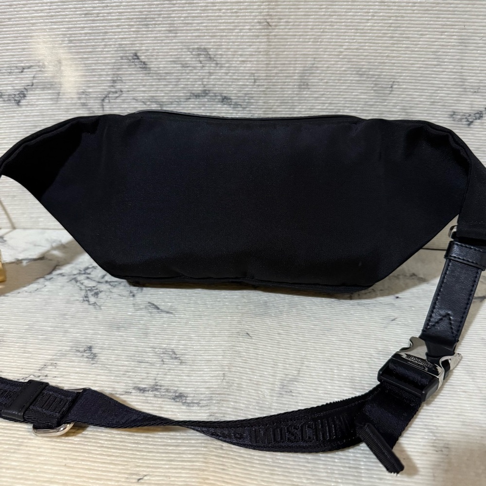 Moschino Couture Black Belt Bag / Bumbag Unisex - Picture 7 of 17